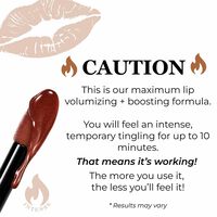 Intense Hot Kiss Lip Booster + Plumper Brown Sugar Image - 3